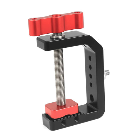 Desk Mount Stand DSLR Camera C Clamp Light Stand Universal Aluminum Desktop C Type Action Camera Phone Clamp