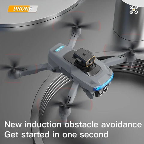 New P15 Drone 8K HD Camera Professional HD Aerial Photography GPS Dual-Camera Omnidirectional Obstacle Drone Quadcopter Toy Gift