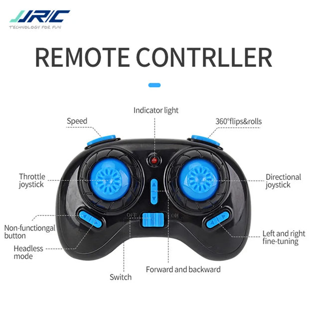 Upgraded JJRC H36F Mini Drone Helicopter 2.4G 4CH 6-Axis Gyro Speed 3D Flip Headless Mode RTF Boat Car Water Ground Air  3-mode