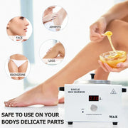 Electric Wax Heater Machine Wax Warmer Hair Removal Device Use With Hair Removal Wax Beans Home Applicance for Spa Beauty Salon