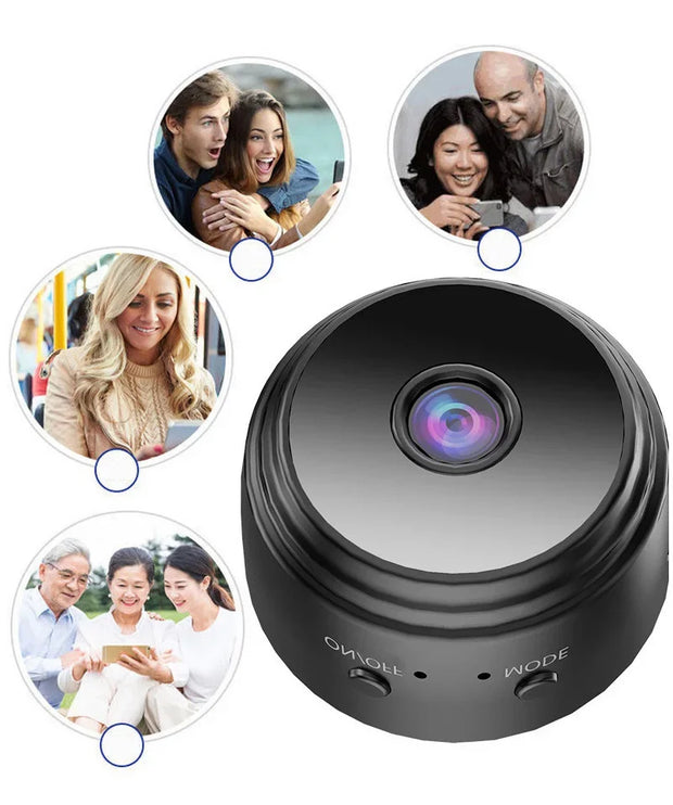 Mini Camera Original 1080P WiFi Monitoring Security Protection With Motion Night Version Wireless Surveillance Cameras New 2024