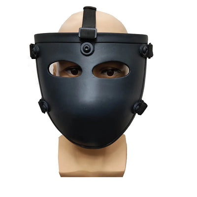 Aramid NIJ IIIA Tactical Bulletproof Mask Bulletproof Visor Half Face