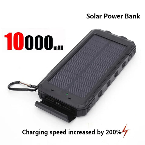 Xiaomi 50000mAh Solar Power Bank Large Capacity Fast Charge Portable USB-A USB-C External Battery For IOS Android Samsung Hot