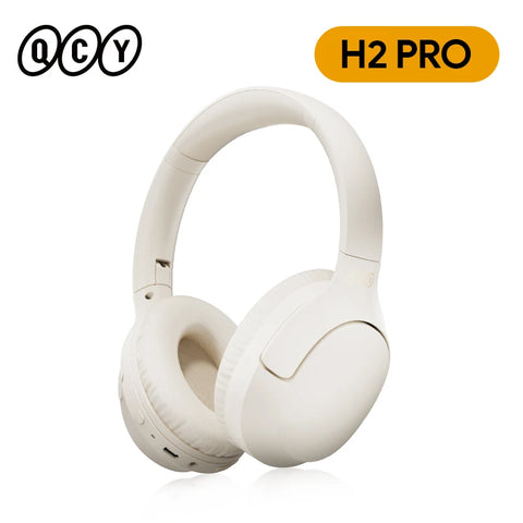 QCY H2 Pro Wireless Headphones Bluetooth 5.3 Earphone HIFI 3D Stereo Headset BASS Mode Gaming Earbuds Over the Ear Headphone 70H