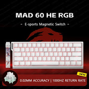 MADLIONS Mad 60he Mad60HE Mad 68HE Mechanical Keyboard Magnetic Switch Wired Hot Swap 8K Polling Rate Customized Gaming keyboard