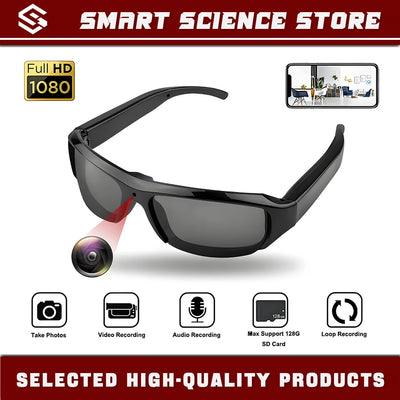 1080P HD Mini Camera Cycling Sports Camera DVR Video Recorder Outdoor Recorder Cycling Glasses