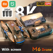 Xiaomi Mijia M6 Drone 8K Professional HD Camera Drone 5G WIFI FPV 4k Drone Large Screen Remote Control Drone Children's Toy