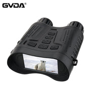 GVDA 4K Night Vision Binocular Camera Device Digital Hunting Telescope 8X Zoom Day Night Dual Use Infrared Night Vision Goggles