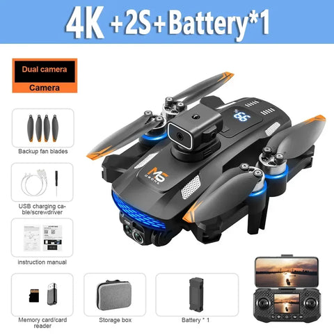 Xiaomi Mijia M6 Drone 8K Professional HD Camera Drone 5G WIFI FPV 4k Drone Large Screen Remote Control Drone Children's Toy