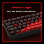 Madcatz Mad60 Mad68 HE 8k Mechanical Keyboard Magnetic Switch Wired 60% 68% Gaming Keyboards Rapid Trigger Rgb Customs Keyboards