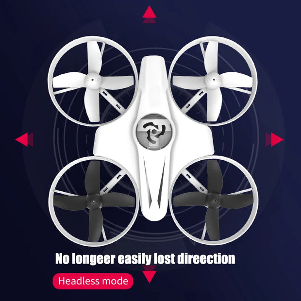 Mini Rc Drone 4Ch 6-Axis Headless Mode Helicopter 360 Degree Flip Remote Control Quadcopter Toys Plane UFO Mini Drone for Kids