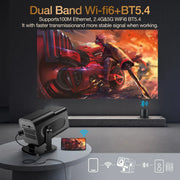 Project HCS350 Pro Quad core ARM Cortex-A53 Retro video game consoles Video Game Consoles WIFI Portable Intelligent Projector