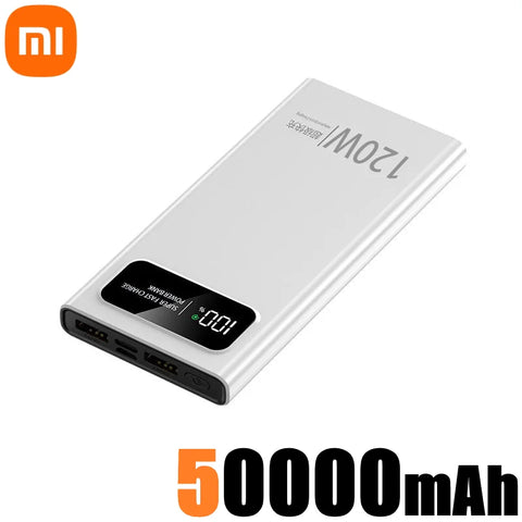 Xiaomi 200000mAh Power Bank 120W Super Fast Charger Portable External Battery Large Capacity Mobile Power for iPhone Samsung New