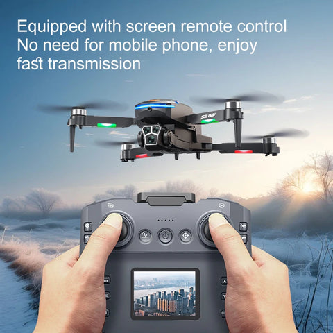 Xiaomi S2 Max Drone 8K Professional HD Dual Camera Obstacle Avoidance Foldable Quadcopter Drone With Screen Remote Control 2024