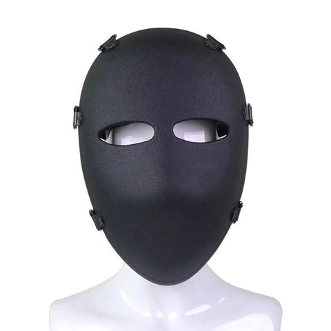 Full Face Aramid NIJ IIIA Tactical Bulletproof Mask Bulletproof Visor Full Face