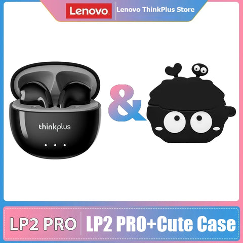 New Lenovo LP2 Pro TWS Bluetooth V5.4 Wireless Earphones 24H Long Battery life Gaming Headset Sport HIFI Stereo Sound Headphones