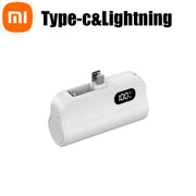 Xiaomi Mini 50000mAh Capsule 2-in-1 Large Capacity Digital Display Portable Fast Charging External Battery for Iphone Samsung