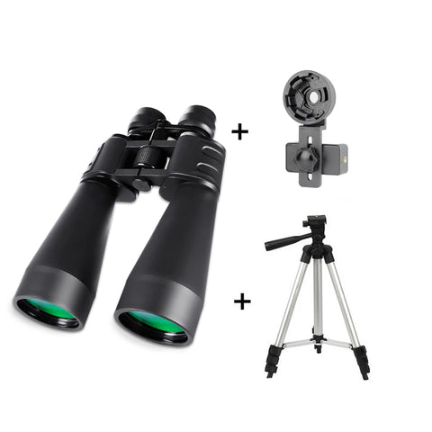 10-380x100 Powerful Binoculars Long Range Telescope Zoom HD BAK4 High Magnification Professional Monocular for Hunting Tourism