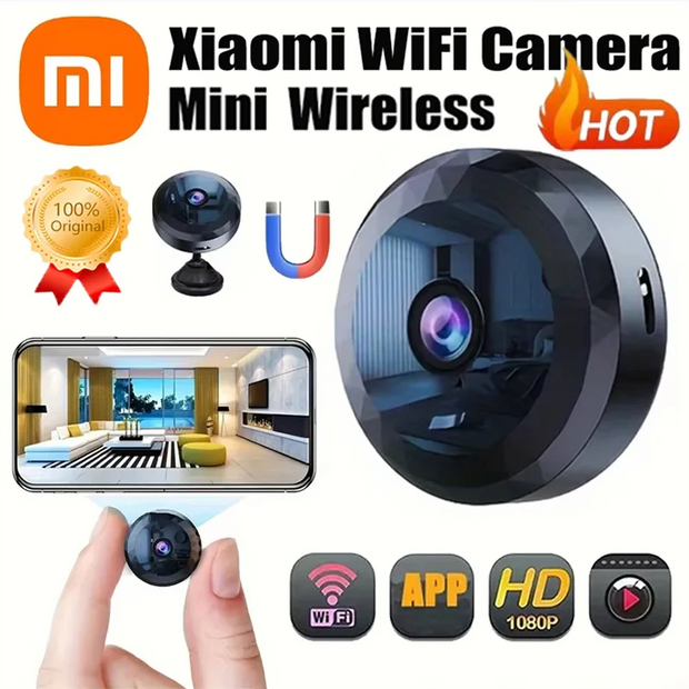 Xiaomi Wireless A11 1080P HD Camera Mini WiFi Monitoring Video Security Camera Rechargeable Battery Motion Detection Camcorders