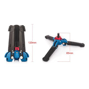 Manbily M-1 Hydraulic Universal Mini Three Feet Support Tripod Stand Base Monopod Stand 3/8" screw