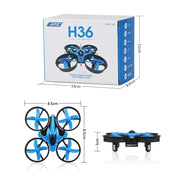 JJRC H36 Mini Rc Drone 4ch 6-Axis Headless Mode Helicopter 360° Flip Remote Control Quadcopter Toy Mini Drone For Kids