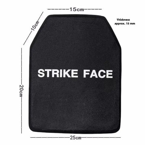 NIJ III Bulletproof Plate10x12 Inches Light Tactical UHMWPE Bulletproof Protection Body Armor Vest Insert Plate