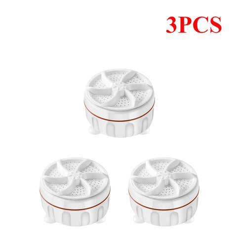 1-5pcs Ultrasonic Turbo Washing Machine Laundry Portable Travel Washer Air Bubble And Rotating Mini Washing Machine Mini Washing