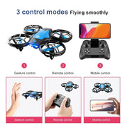 V8 Mini Drone for Kids and Beginners RC Nano Quadcopter Indoor Small Helicopter Plane with Auto Hovering 3D Flips Gift Kids Toys