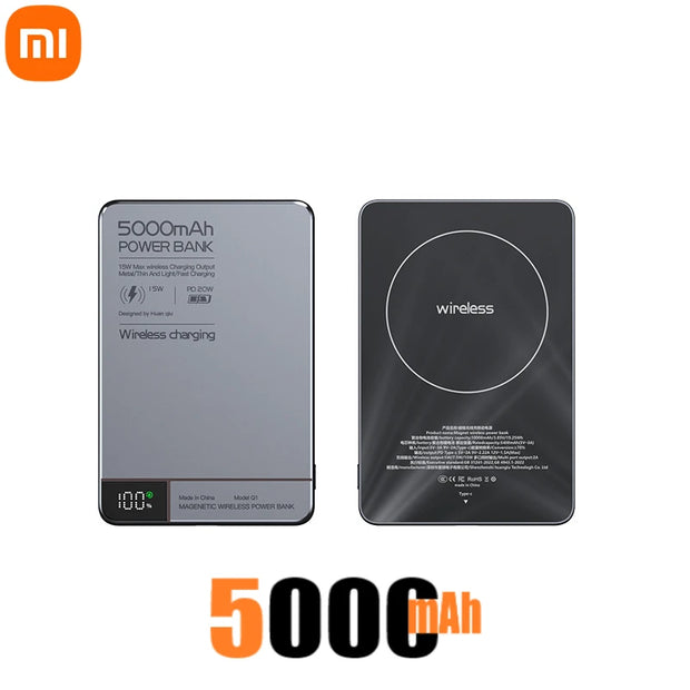 Xiaomi New 10000mAh Magnetic Power Bank 20W Fast Charging PowerBank Portable External Battery For MagSafe IOS Android 2025 New