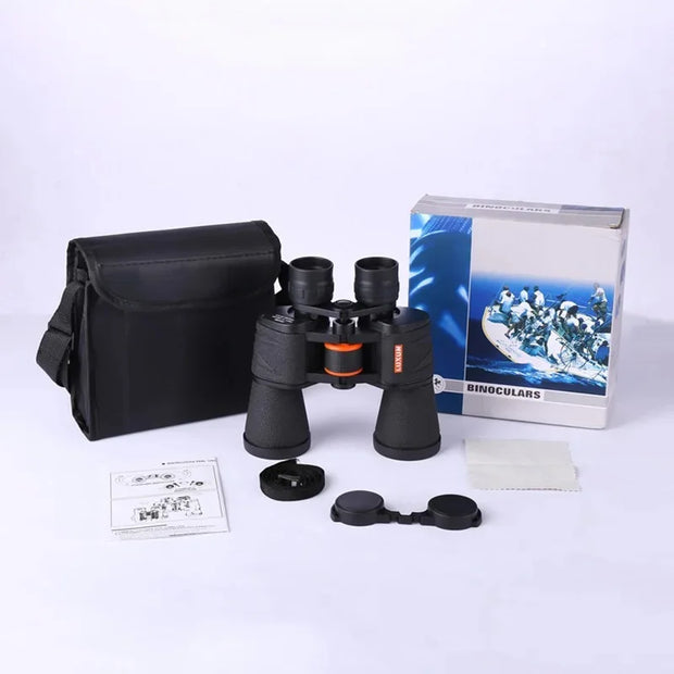 Powerful Telescope 20X50 Professional Binoculars Low Light BAK4-Prism Long Range Waterproof Military Hunting Camping Equipment