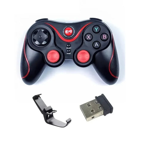 T3 X3 Wireless Joystick Gamepad PC Game Controller  for PS3/IOS Phone/TV Box Support BT3.0 for PC Android Tablet TV Box