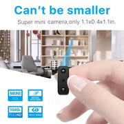 1080P HD Smallest Mini Camera WIFI Built-in Battery IP Remote Monitoring Camcorder IR Night Vision Body Cam Invisible Espia Cam