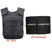 Ballistic Plates NIJ IIIA Level 3 UHMWPE 10x12In Lightweight Backpack Body Armor Panel Tactical Vest Bullet-Proof Plate Level 3A