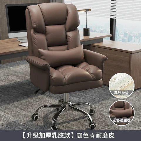 Gaming Computer Chair Comfortable Sedentary Office Chair Reclinable Dorm Home Backrest Cinnamonroll Gaming Chair Furniture