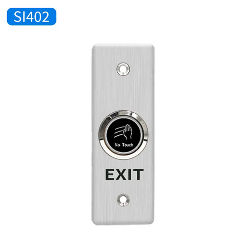 Contactless Infrared No Touch Exit Button IR Door Lock Release Switch Metal Button for Access Control System Outdoor Waterproof