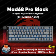 MADLIONS Mad 60he Mad60HE Mad 68HE Mechanical Keyboard Magnetic Switch Wired Hot Swap 8K Polling Rate Customized Gaming keyboard