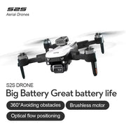 S2S Drone 8K Professional Aerial Photography HD Dual Camera Brushless Motor Obstacle Avoidance Foldable Quadcopter Childrens Toy