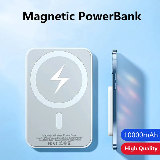 Magnetic Powerbank For iPhone Original External Battery Portable Wireless Charger for apple magsafe Power Bank Spare Battery