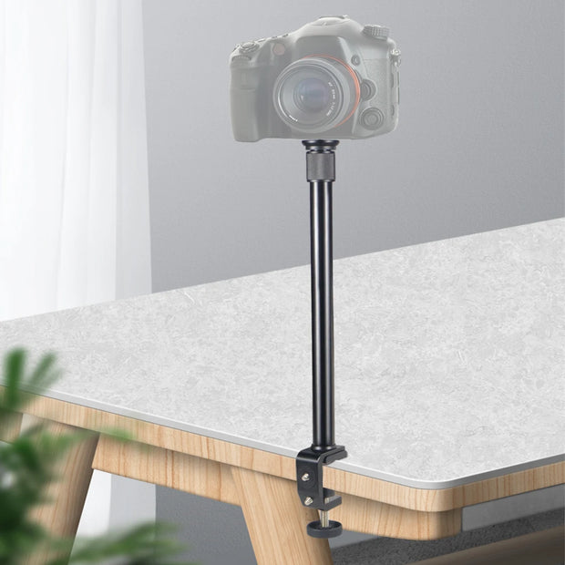 Desk Mount Stand DSLR Camera C Clamp Light Stand Universal Aluminum Desktop C Type Action Camera Phone Clamp