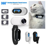 No WiFi Required Cat and Dog Collar Camera with Video Recording Indoor/Outdoor Collar Camera Wireless Body Movement, Mini F1K9