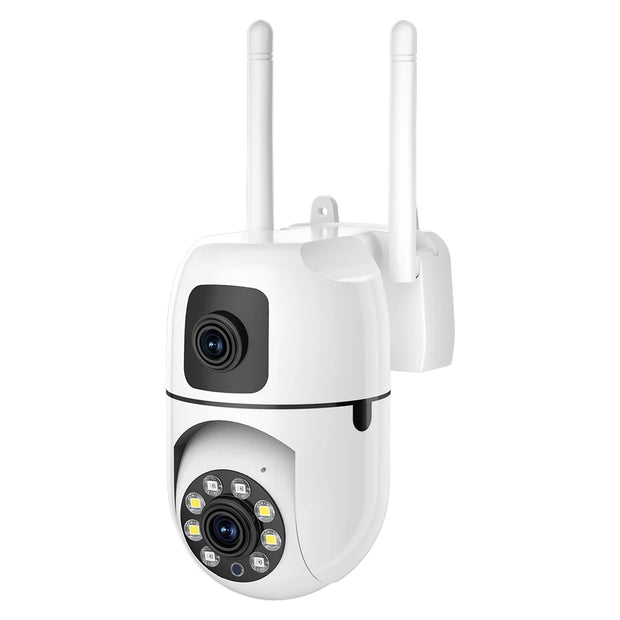 8MP Security Surveillance IP Camera Dual Lens Dual Screen WIFI Cam Outdoor Auto Tracking Two-way Audio HD Night Color Cam YI IOT