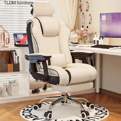 Recliner Mobile Office Chair Computer Luxury Swivel Accent Comfy Gaming Chair Living Room Cadeiras De Escritorio Home Furniture