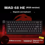 FGG Madlions Mad 60/68 Mechanical Keyboard HE Magnetic Switch 61/68 Keys Gaming RGB Wired E-sports Hot Swappable Customized