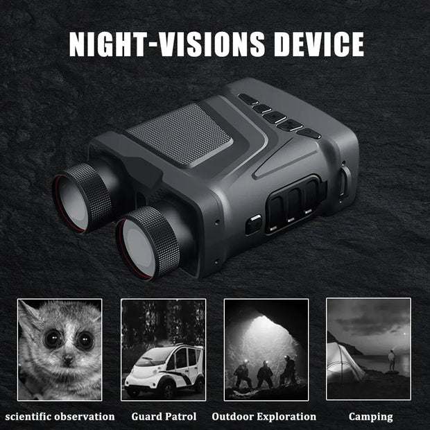 5X Zoom Digital Infrared Night Vision Binocular Telescope for Hunting Camping Professional 1080P 300M Night Vision Device