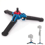 Manbily M-1 Hydraulic Universal Mini Three Feet Support Tripod Stand Base Monopod Stand 3/8" screw