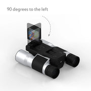 W32 2.0" 1080P HD LCD 2-in-1 Digital Camera Recording Binoculars Microscope 12x32 Digital Optical Zoom 270 Degree Rotating