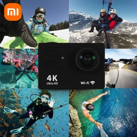 XIAOMI Ultra Action Camera HD 4K/30fps WiFi 2.0" 170D Underwater Waterproof  Video Recording Cameras Sports Bicycle Vlog New