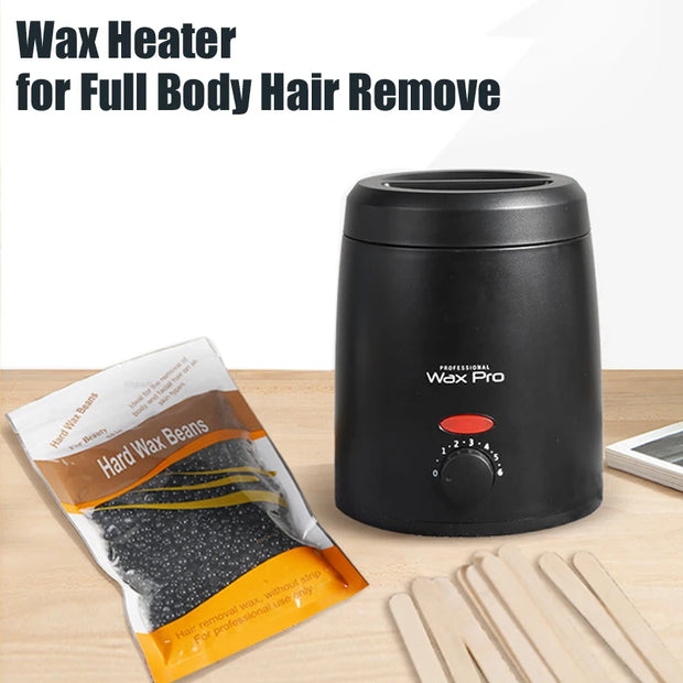 200ml Electric Wax Heater Hot Wax Machine Paraffin Pot Warmer Hair Removal Waxing Machine Wax-melt Bikini Body Hair Removal