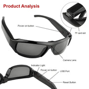 1080P HD Mini Camera Cycling Sports Camera DVR Video Recorder Outdoor Recorder Cycling Glasses