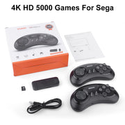 4K SG800 Retro Game Console Wireless Console 2.4G Built-in 5000 Classic Games Controller Gamepad Video Stick for Sega Mega Drive